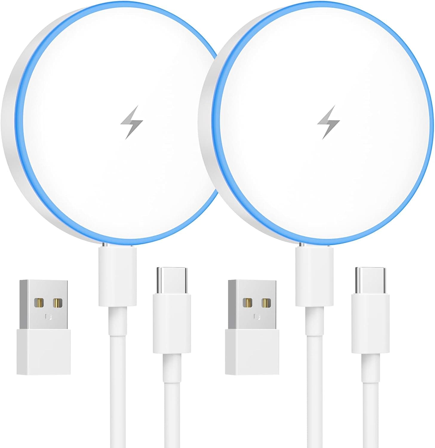 Magnetic Wireless Charging Pad, 2-pack