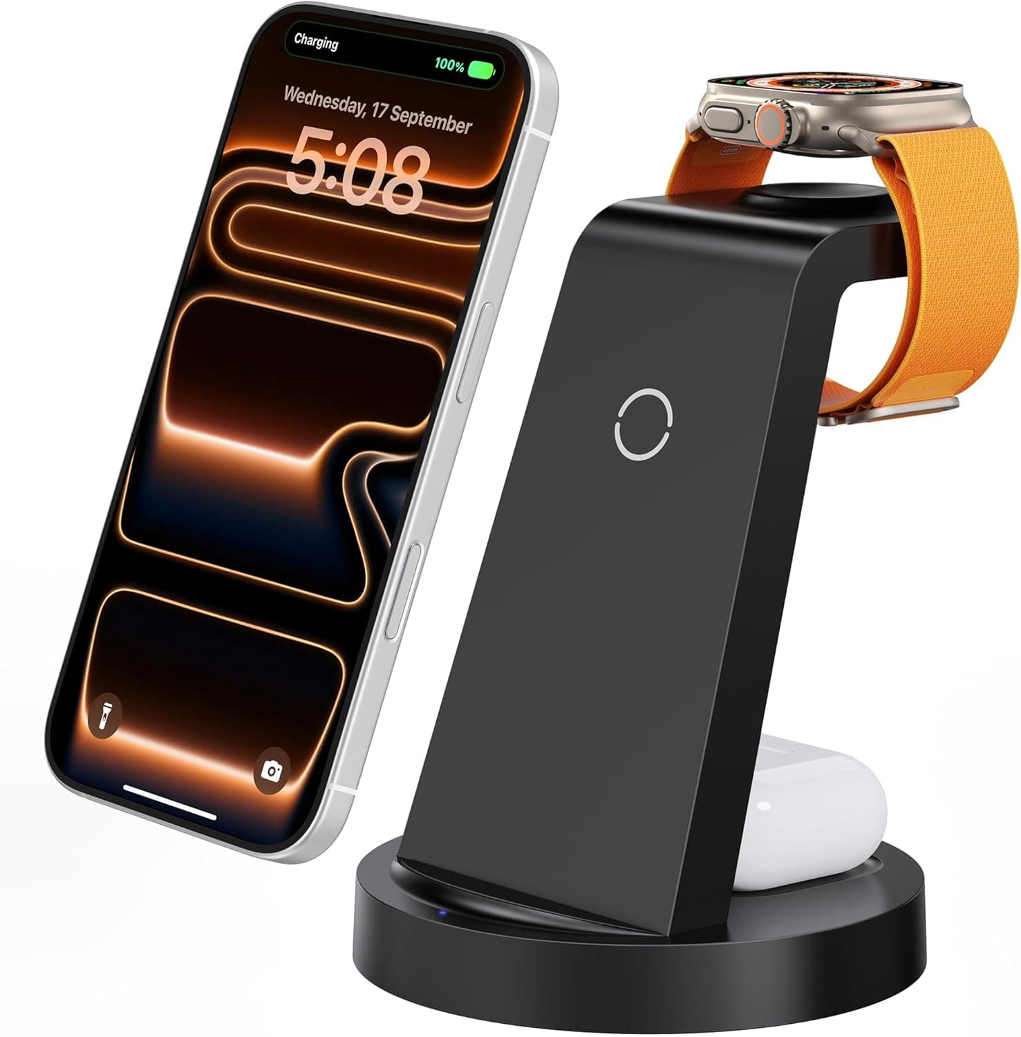 Anlmz 3-in-1 Charging Station for Multiple Apple Devices